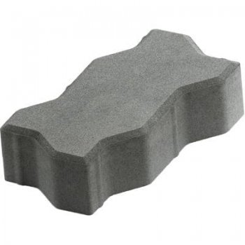 Плитка тротуарная Волна (Серая)