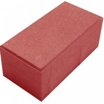 Плитка Тротуарная Прямоугольник Красный (Кирпичик 60мм)