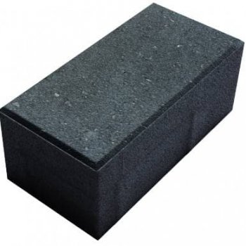 Плитка Тротуарная Прямоугольник графит ( Чёрный) (Кирпичик 60мм)