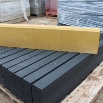 Борт тротуарный оливковый (желтый)