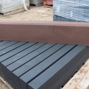 Борт тротуарный (коричневый)